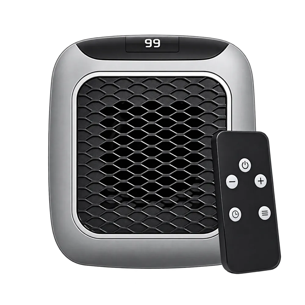 Chauffage d'appoint sécurisé ÉcoChauffage avec thermostat LED